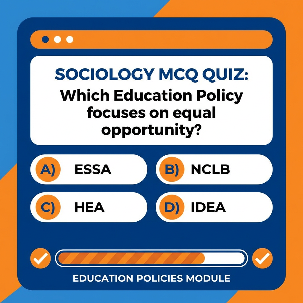 Daily Sociology Quiz: Educational Policies Insights