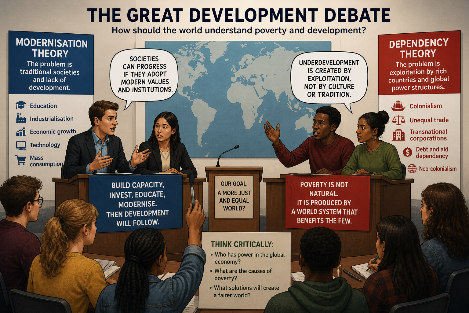 Comparing Global Development Theories: Modernisation & Dependency